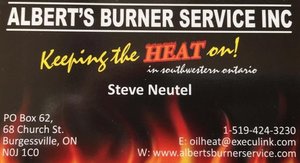 Logo-Albert's Burner Service Inc.